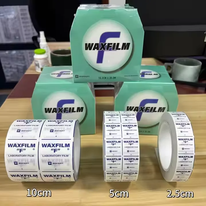 2 дюйма * 125 футов 5 см * 38 м восковая пленка водонепроницаемая лабораторная уплотнительная пленка мембранный рулон