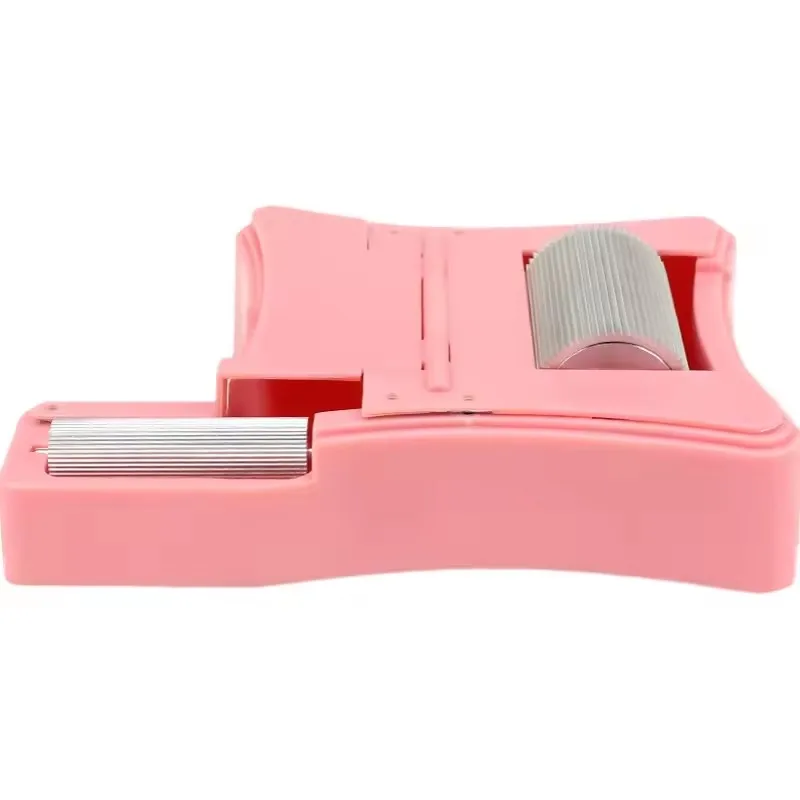 

Home Diy Wallet Belt Bag Leather Oil Paint Tool Dual Purpose Thick And Fine Line Scroll Wheel Pink Oil Box