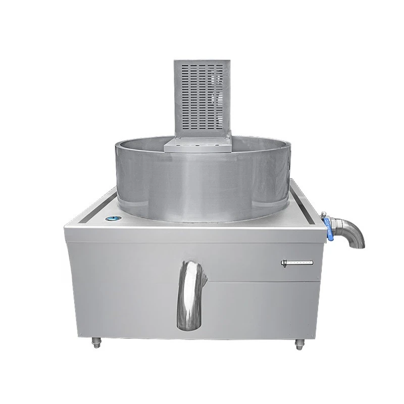 

Electromagnetic sugar boiling pot 50KW variable speed stirring high temperature melting industrial heating furnace