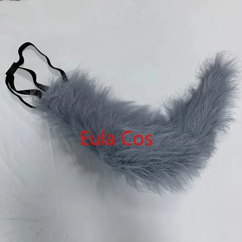 Anime BEASTARS Cosplay máscaras Legosi Cosplay guante máscara cola látex adulto Animal disfraz accesorios lobo garras para fiesta de Halloween Cos