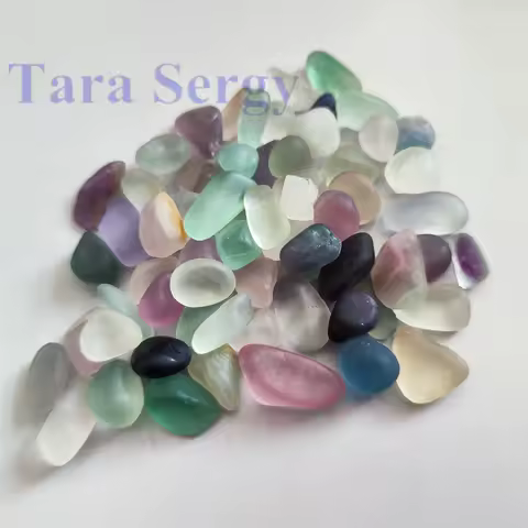 Natural Fluorite Stone Healing Crystal Reiki Quartz Energy Mineral Specimen Aquarium Home Decoration Diffuser Stone Gift Crystal