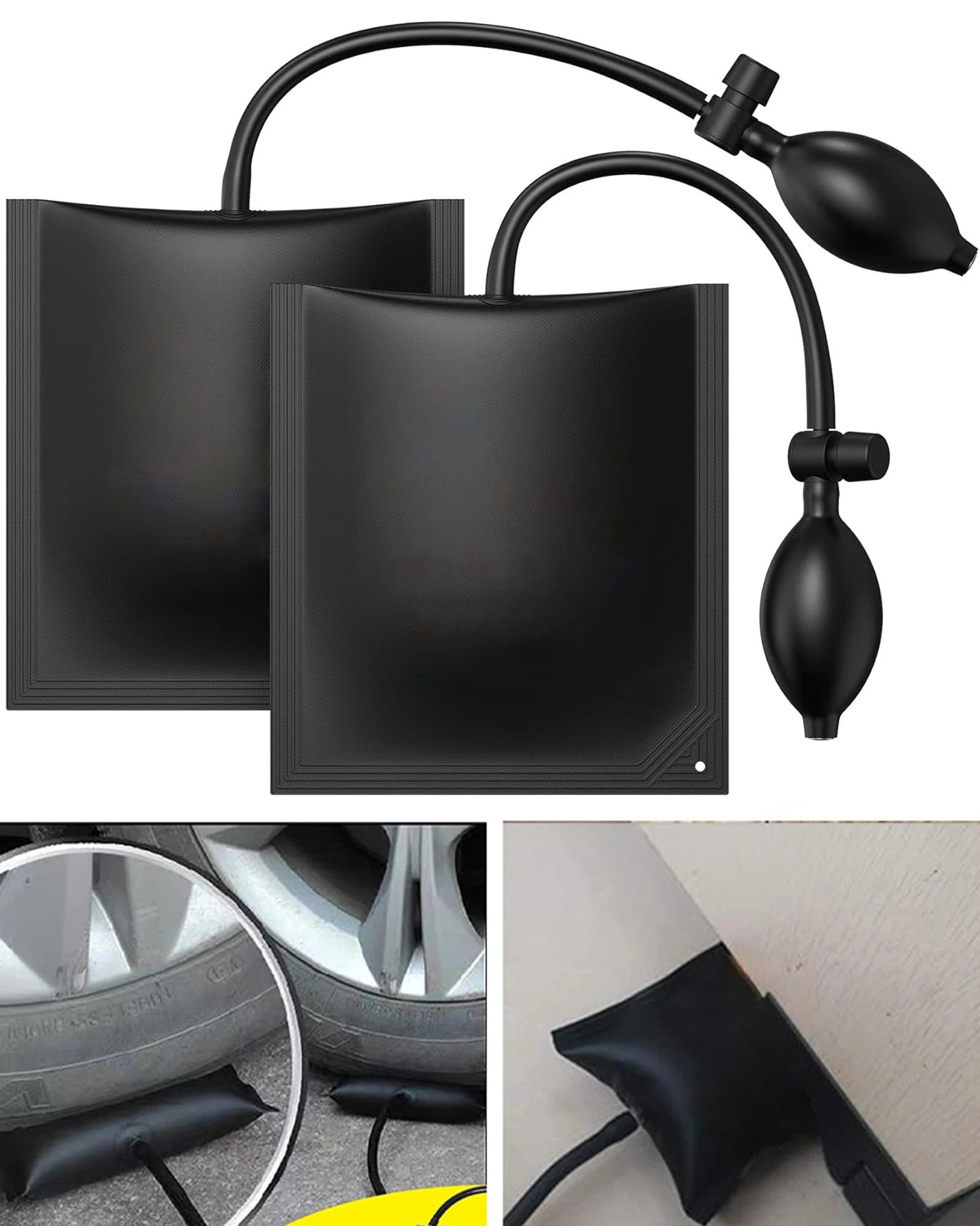 Air Pump Wedges Inflatable Airbag for Door Windows Car Powerful Installation Alignment Repair Tool Door Window Installation