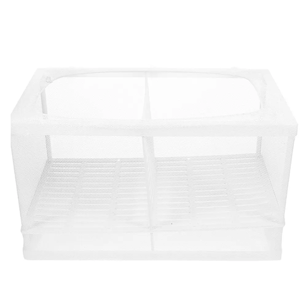 

Fish Breeding Box with Suction Cups Aquarium Nursery for Shrimp Betta Fry Plastic Mesh Divider Tank Incubator Survival Rate