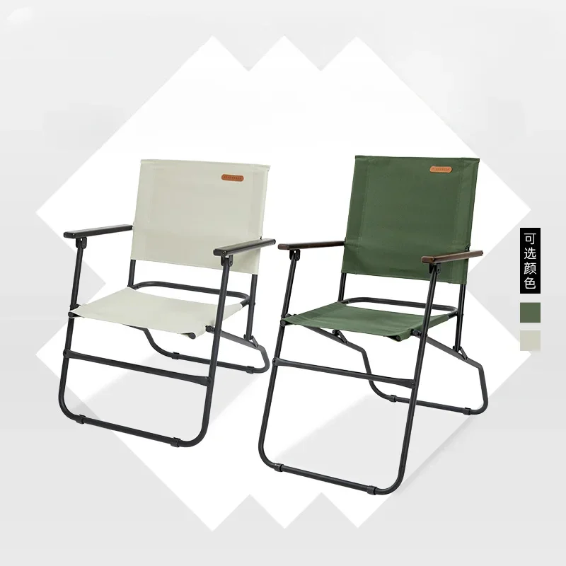 Cadeira Dobrável de Cabra para Camping, Banquinho de Pesca, Ao Ar Livre, Estilo Mori, Camping, Piquenique, Cadeira Portátil, Estrutura, Refinado, Pronto a Tomar, Sólido, Dobrável, Sólido