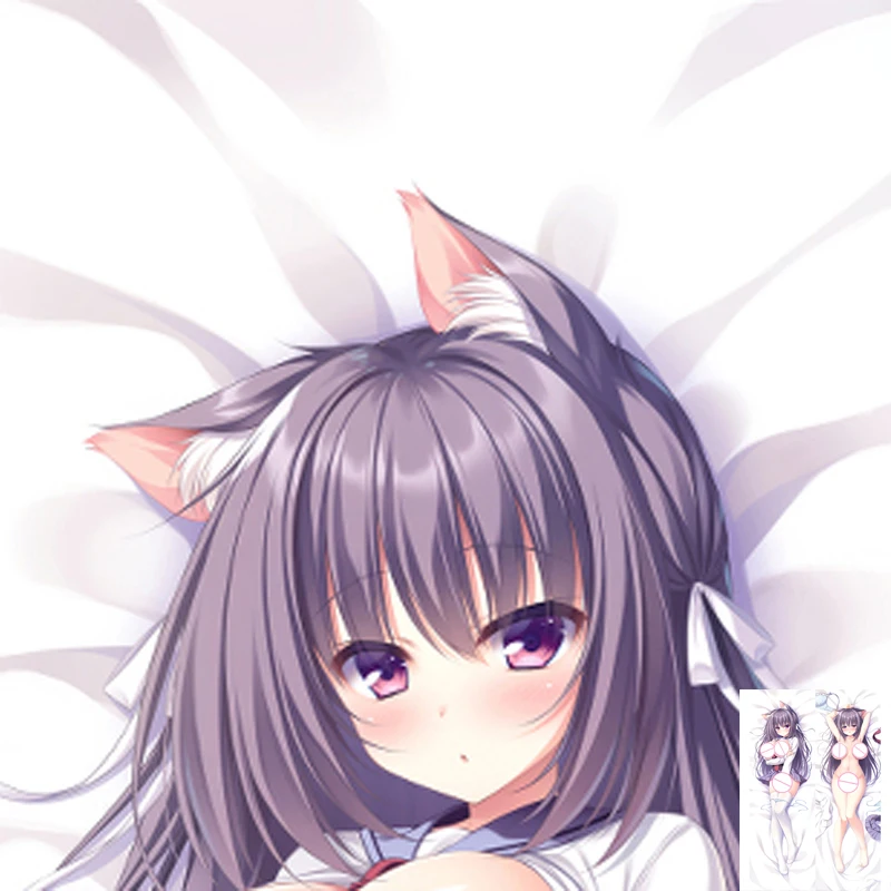

Dakimakura Anime Seductive Giant Breasts Double-sided Pillow Cover Print Life-size body pillows cover Adult pillowcase 2024