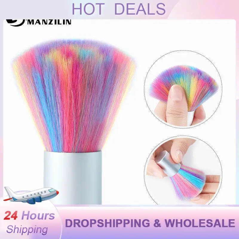 Nail Care Durable Effective Remove Dust Trending Art Manicure Must-have Effective Nail Care Nail Cleaning Brush Manicure Tools