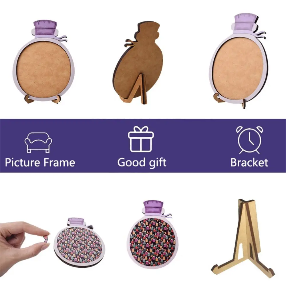 الإبداعية الكرتون القط على شكل لغز لغز خشبي خشبي بازل قطع الحيوان مكدسة لغز بازل قطع الزخرفية #1