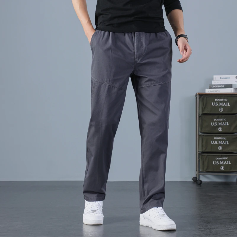 Autumn Pants Man Classic Casual Pants Mens Trousers Male Wide Tracksuit Spring Pants Men Large Size 5XL 6XL Oversize