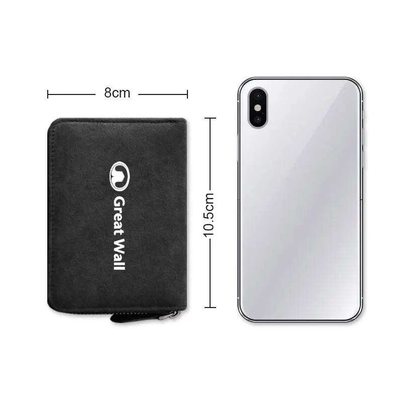 Credit ID Card Coin Pouch Wallets For Great Wall Haval GWM UTE Tank Poer Voleex C3050 Steed Wingle 5 7 POWER Pao Car Accessories