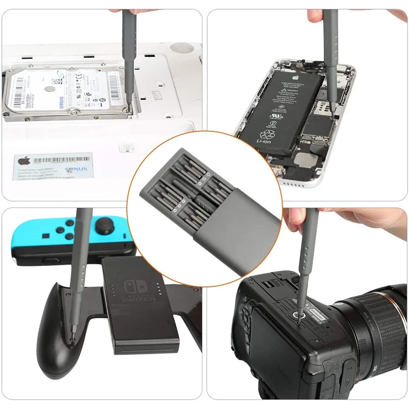 48/50 In 1 Screwdriver Set Magnetic Screwdriver Bit Precision Torx Hex Drill Bit PC Phone Screwdriver Kit Hand Tool Kit