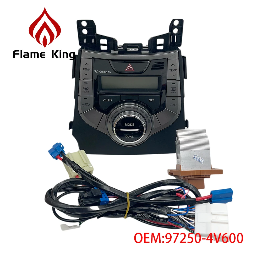 Flame king For Elantra MD Heater Control AC/ switch automatic air conditioning auto/ manual air control panel 97250-4V600