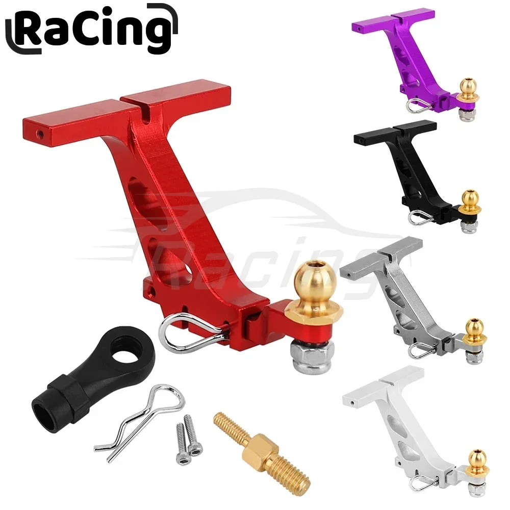 Aluminum Alloy Drop Hitch Receiver for 1/24 RC Crawler SCX24 Metal Upgrade Part 5 Colors Options