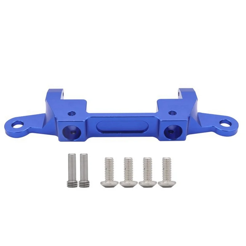 

Upgrade Modified Rear Bumper Bracket Metal Replacement Accessories For AXIAL 1/6 SCX6 JEEP Remote Control Car Parts ,Blue-Y44A