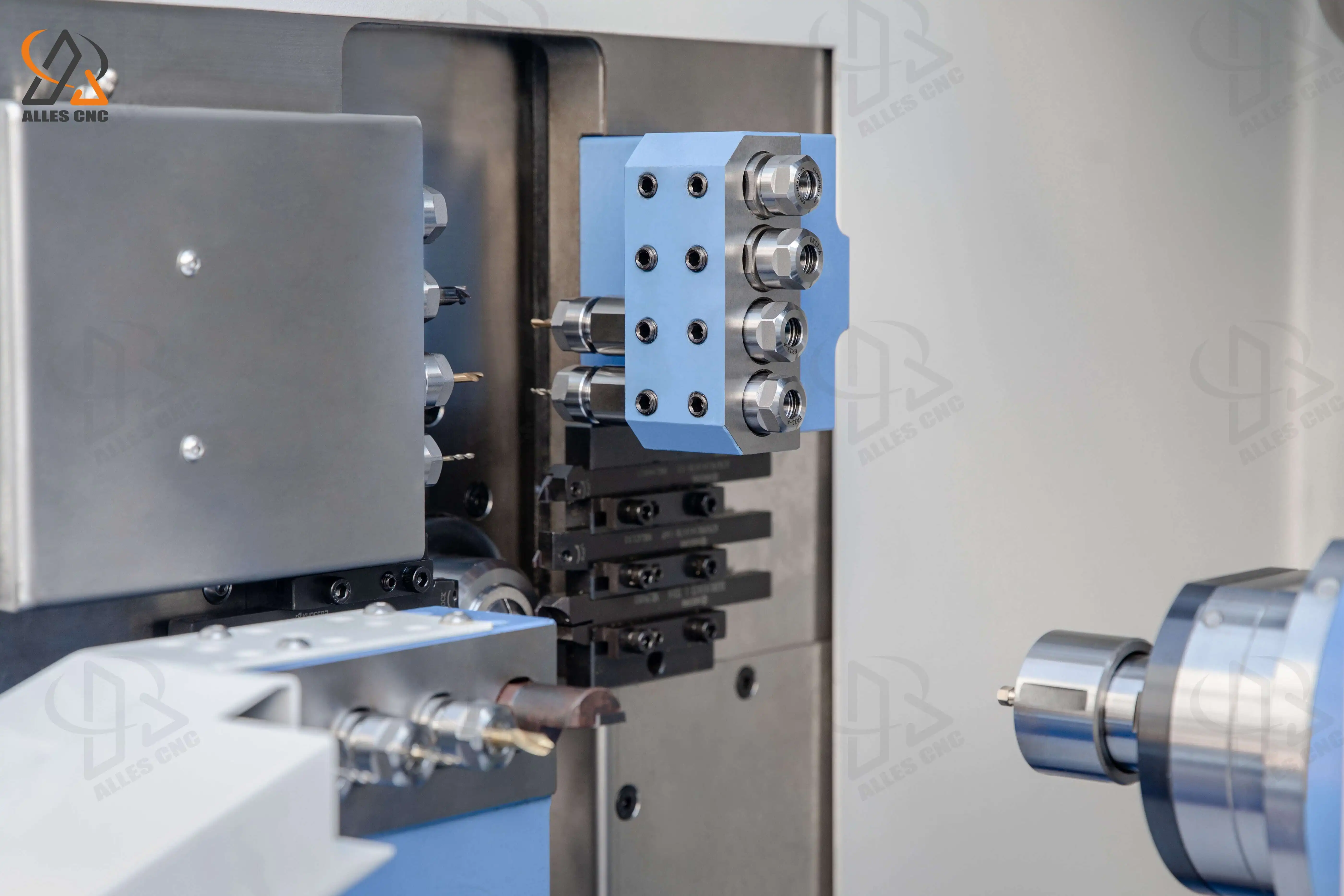 China CNC con sistema SYNTEC ALSL125 torno suizo de tipo automático