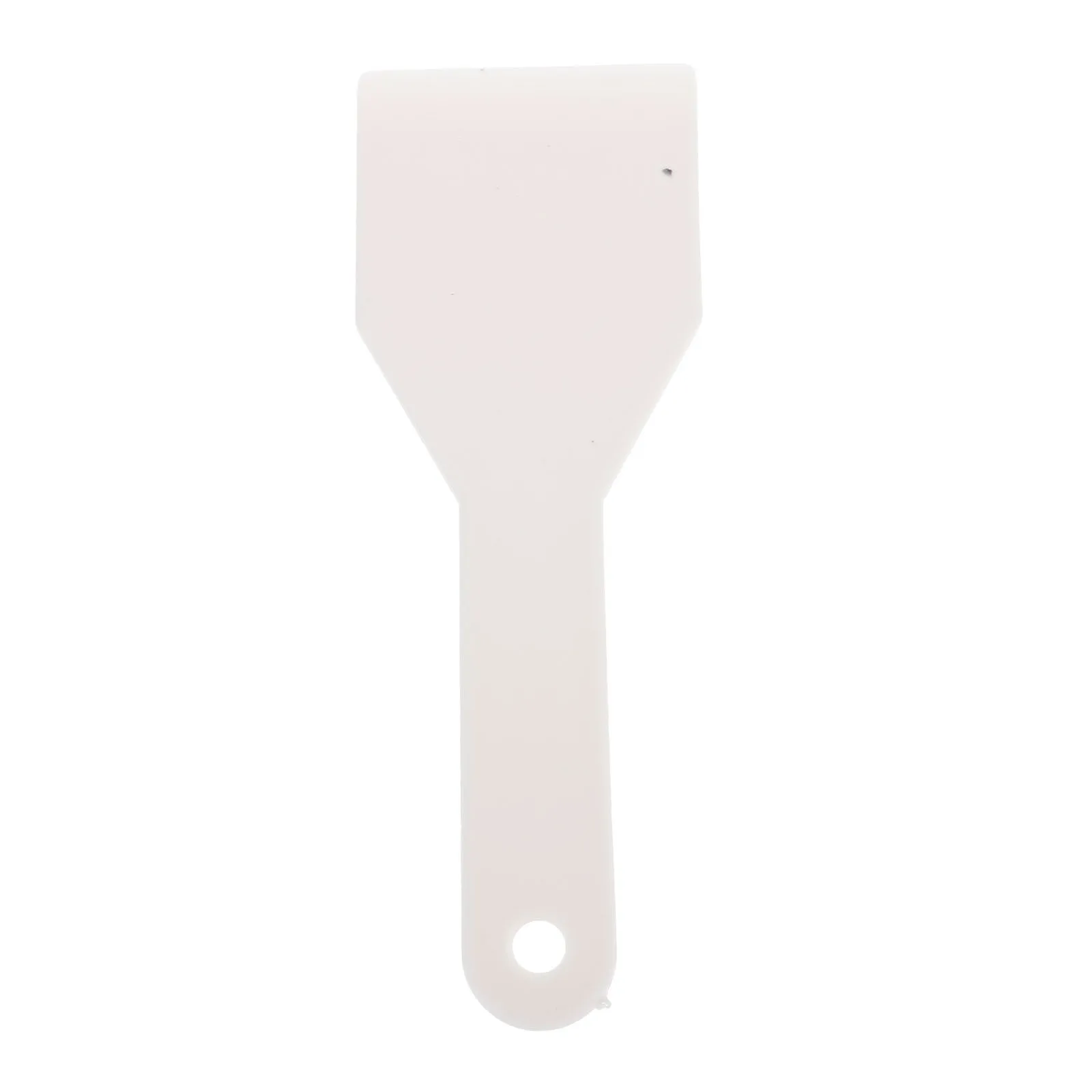 Ручной ледоруб для морозильной камеры, пластиковая лопата, гладкий круглый дизайн, предотвращает травмы рук, не ржавеет, кухня, белый