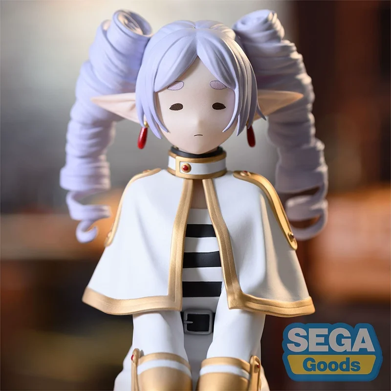 In Stock Original SEGA Frieren Curly ผมอะนิเมะวันเกิดคอลเลกชันเดสก์ท็อปเครื่องประดับของขวัญของเล่นสําหรับเด็ก