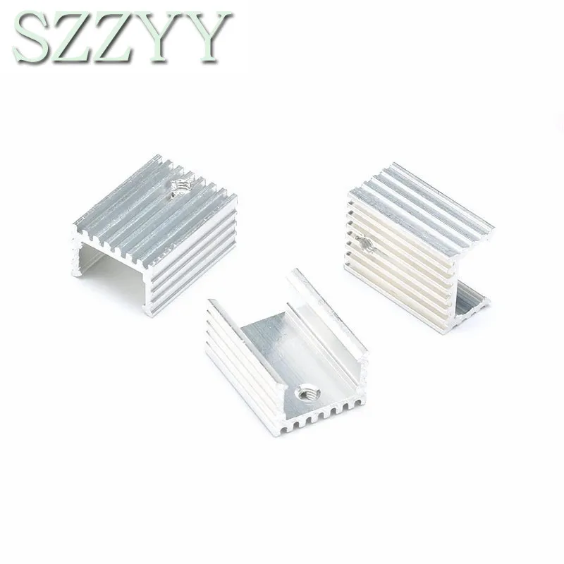 10pcs Aluminium TO-220 Heatsink TO 220 Heat Sink Transistor Radiator TO220 Cooler Cooling 20*15*10MM