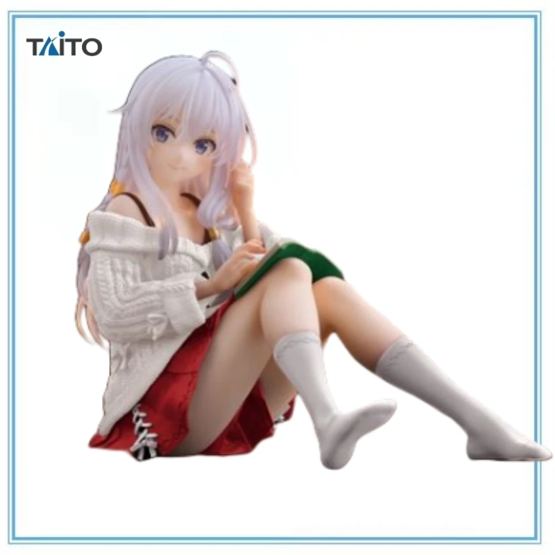 

BANDAI Authentic Majo No Tabitabi-Elaina-Desktop Cute-Shifuku Ver Renewal Taito Collection Series Model Cartoon Character