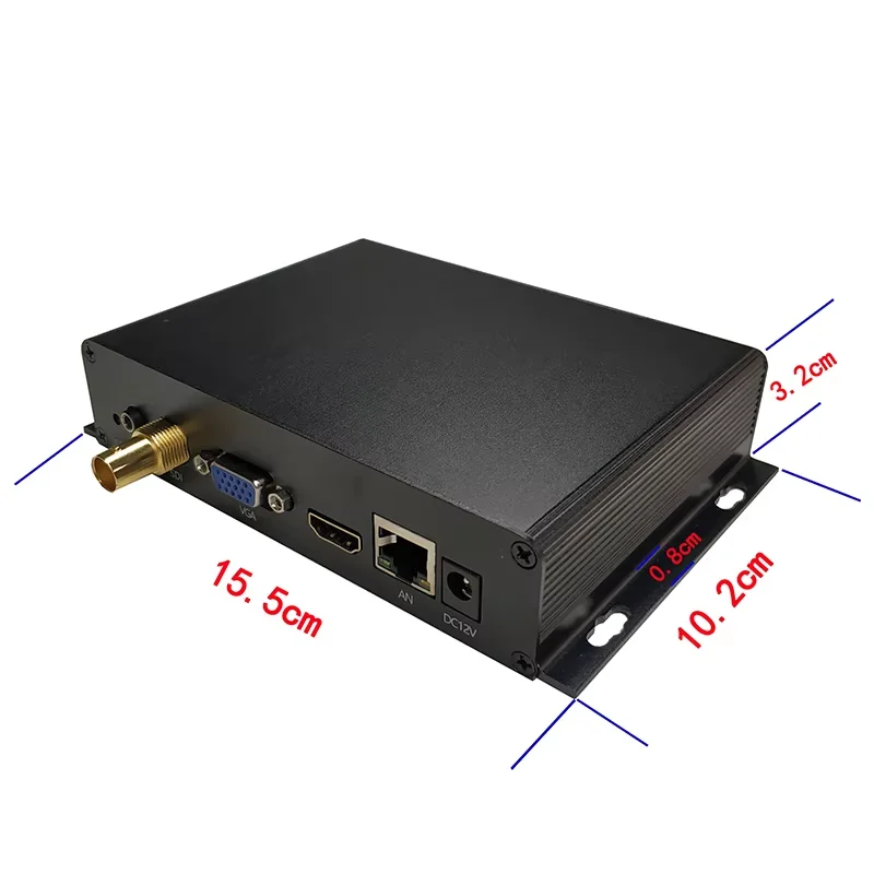 OTV-M40S H.265 H.264 4K Streaming SRT RTMP NDI IP إلى HD SDI Video IPTV فك