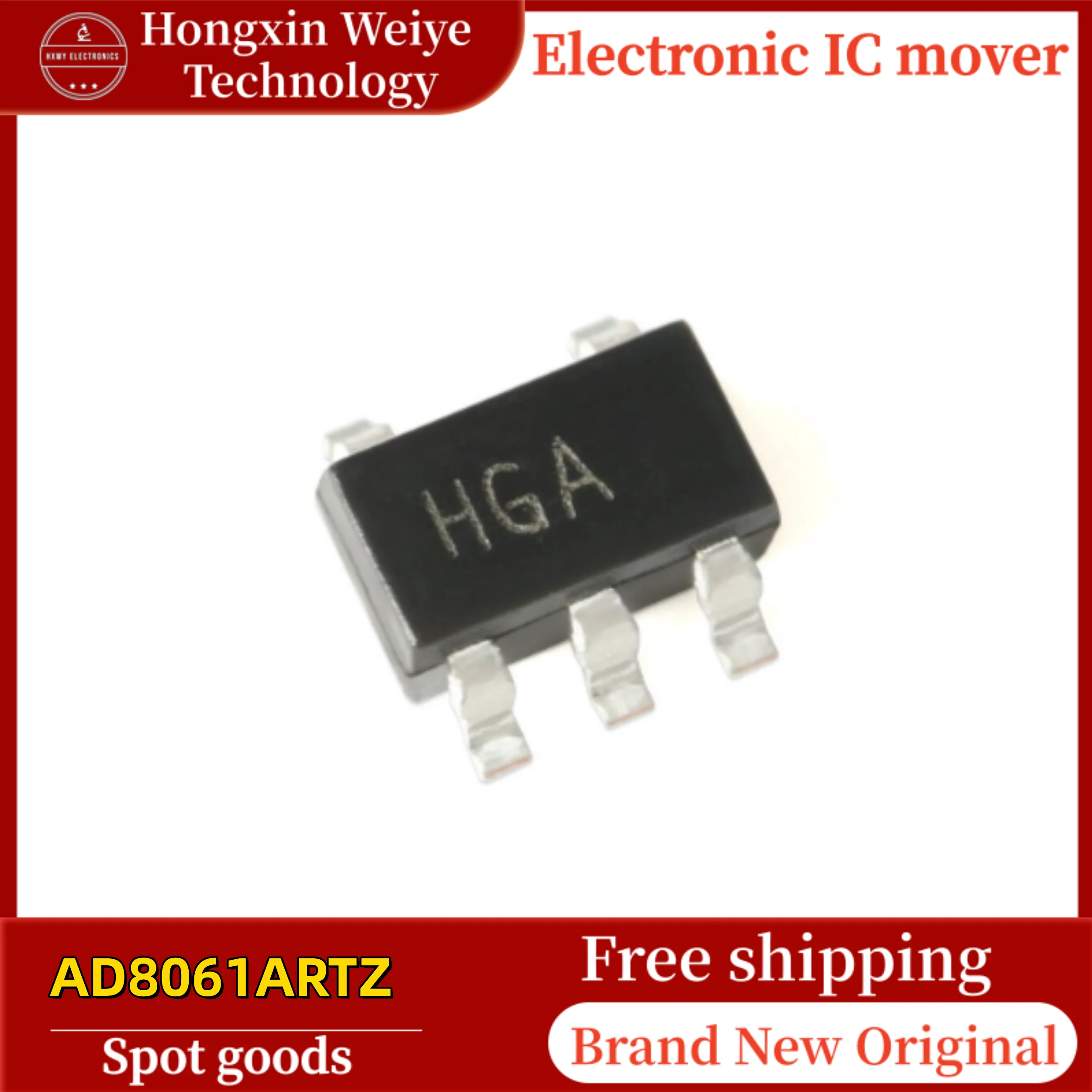 10/20 PCS AD8061ARTZ HOD SOT-23-5 Operational Amplifier Brand New In Stock Free Shipping