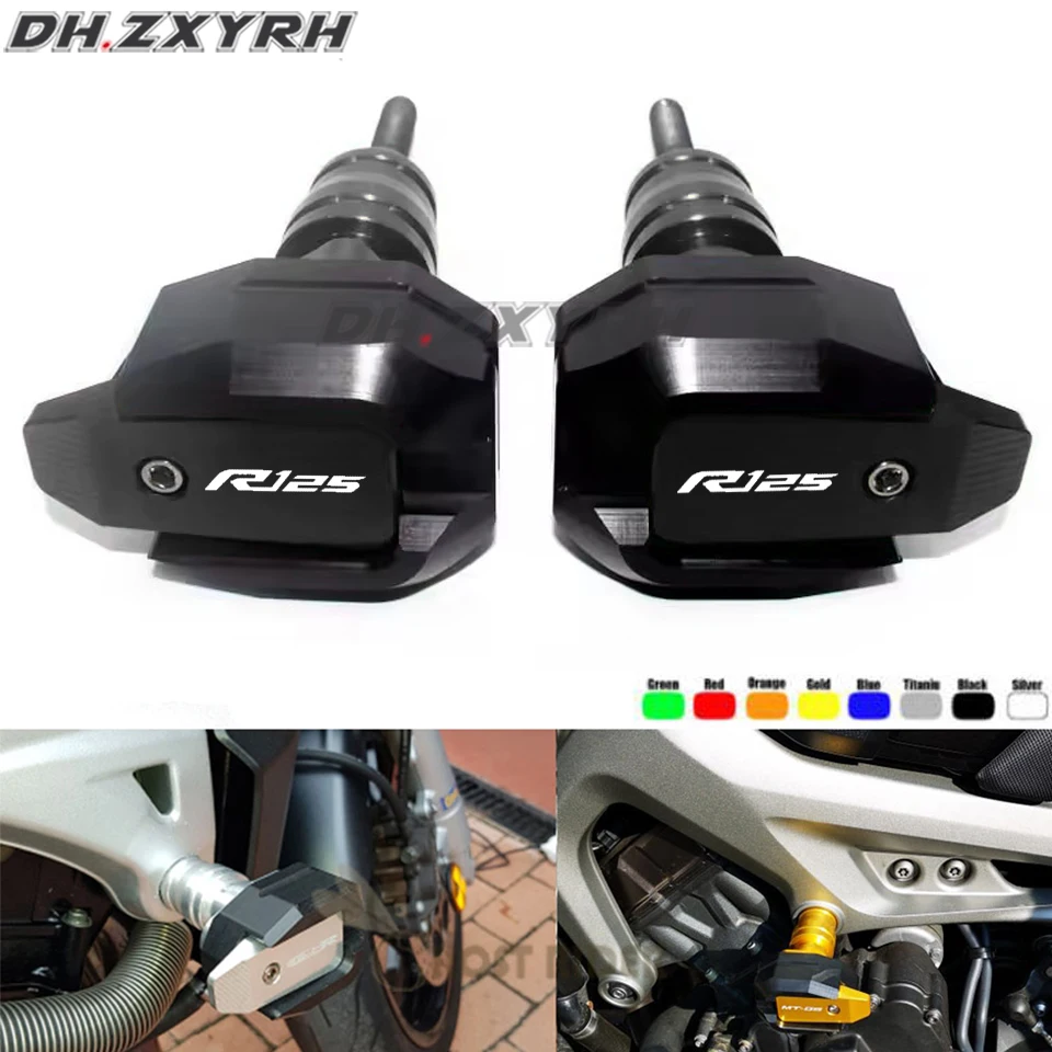 

Motorcycle Falling Protection Frame Slider Fairing Guard bar Crash Pad Protector for YAMAHA YZF R125 YZFR125 R 125