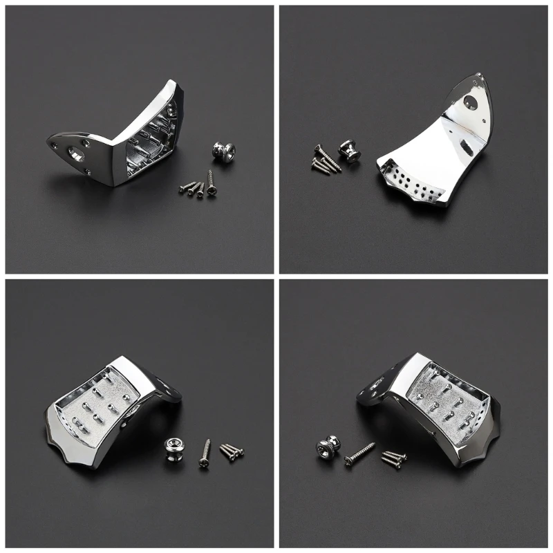 Mandolin Tailpiece For Mandolin Loop-end Strings 8 Strings Cigar Box Guitar Parts Professional Mandolin Tailpiece Set