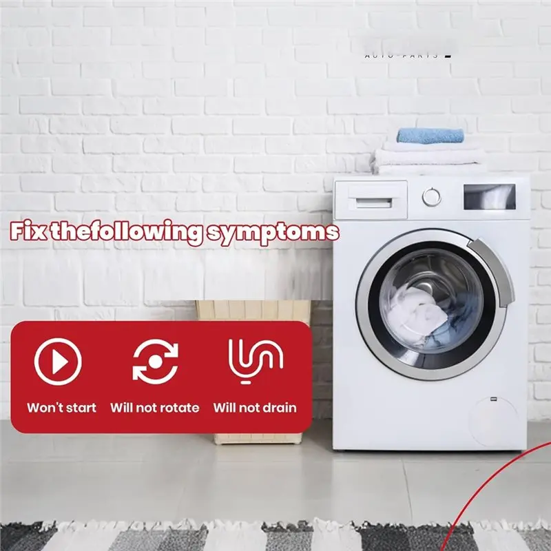 [NEW!A65Z】 For Whirlpool Maytag Crosley Washer Lid Lock W11414731 W11513248 Washer Lid Lock Fits For WTW5057LW0 WTW5010LW0 WTW50