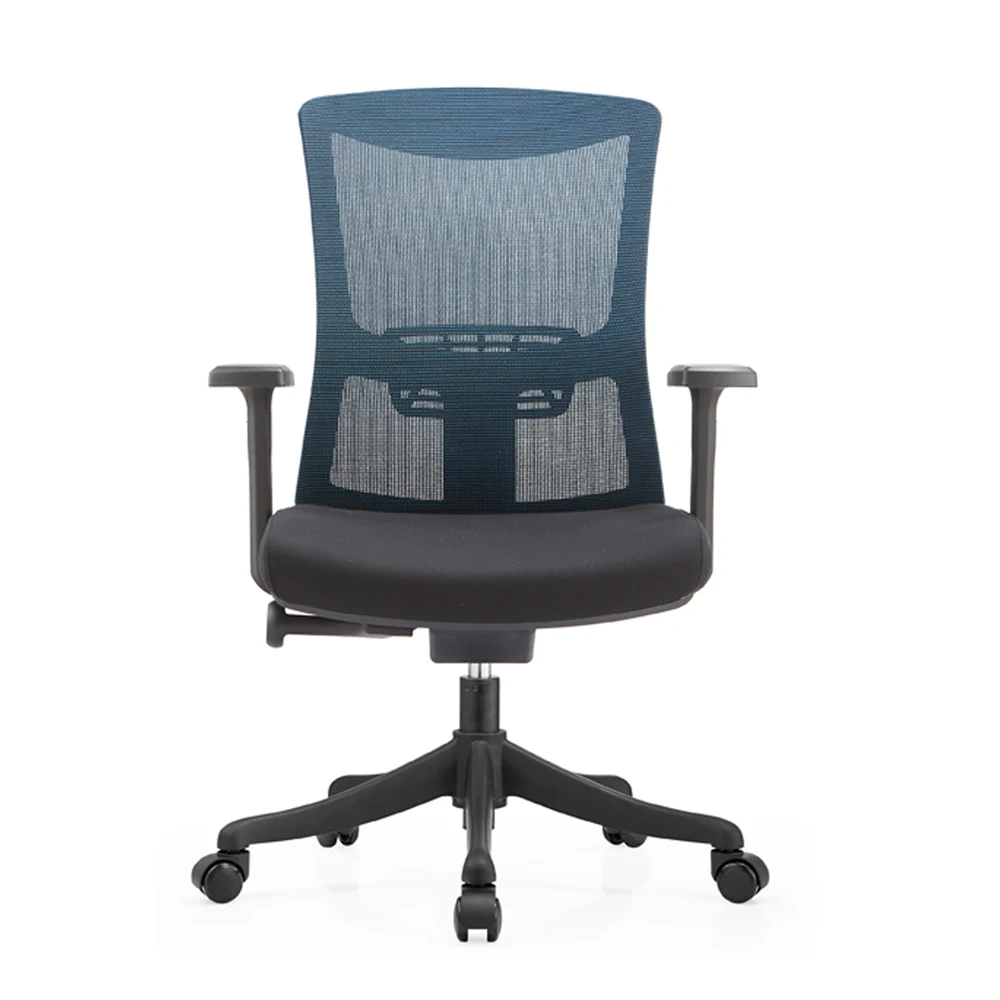 High Quality Modern Mesh Adjustable Cross Legged Office Chair Office Rotating Mesh Computer Chair for Office Work