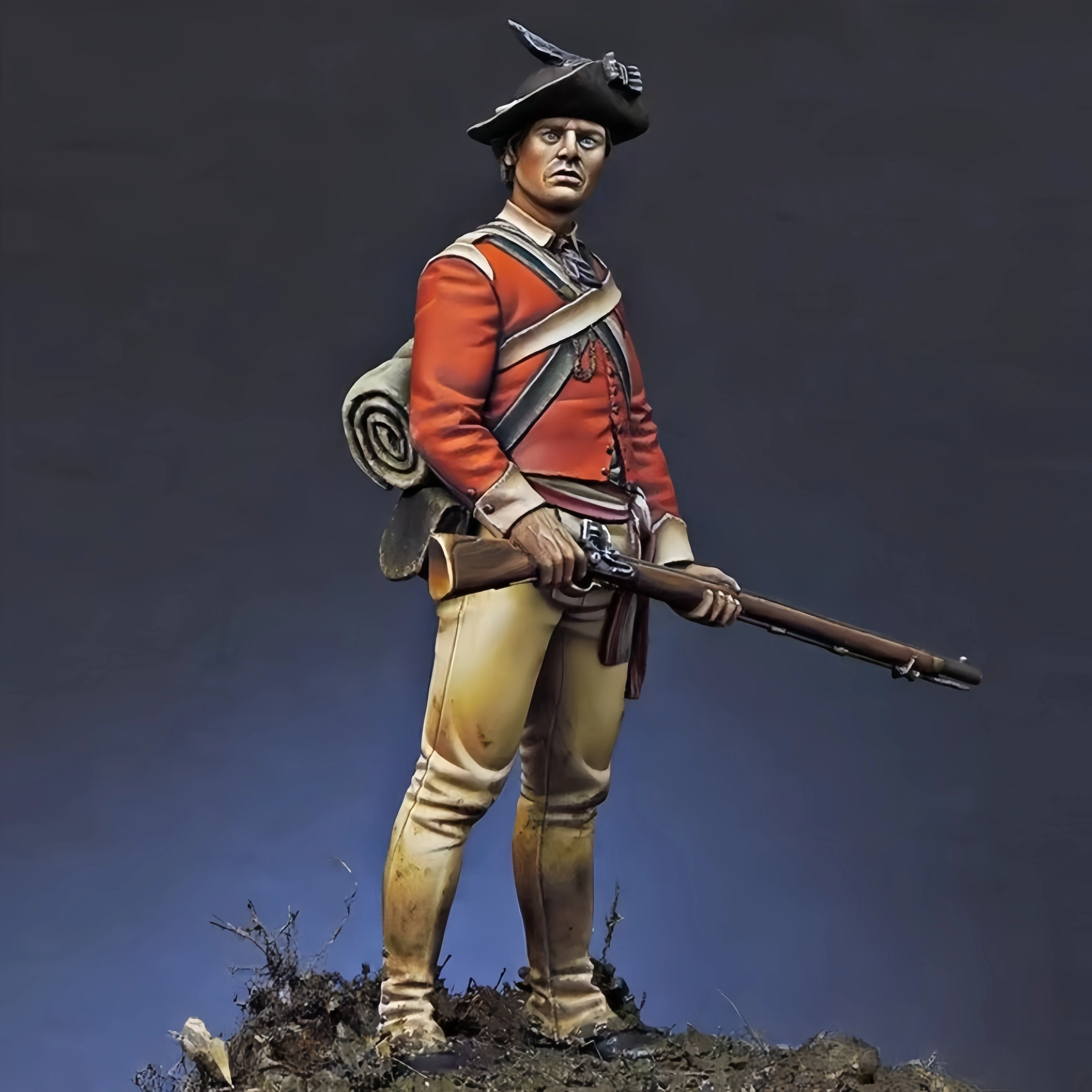 

Фигурка GK 1/24 из смолы, классический солдат пехоты, неокрашенный белый набор для сборки, коллекционная фигурка для любителей хобби.