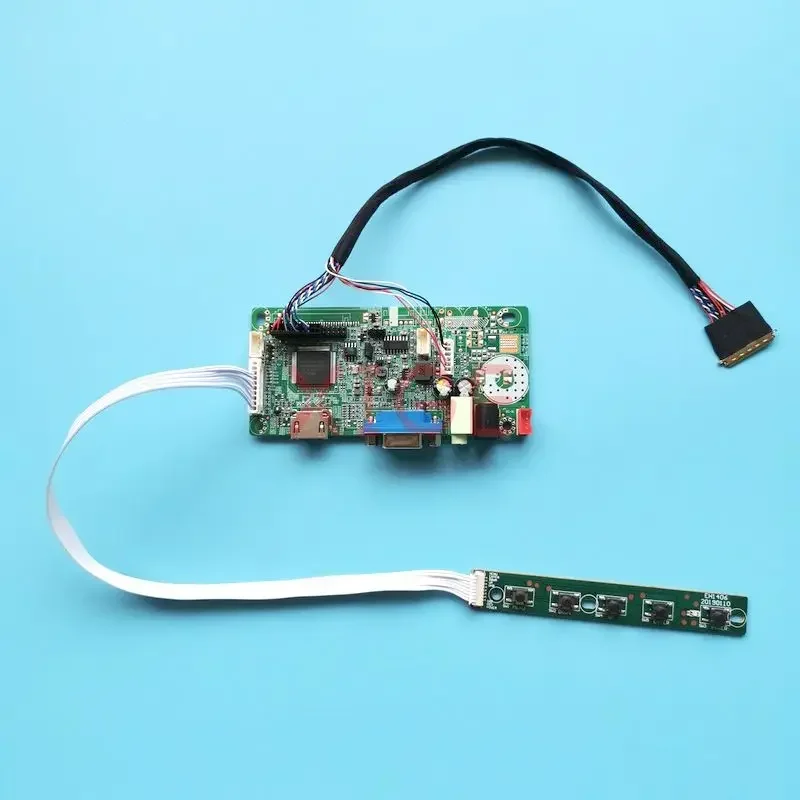 

For LTN101NT05-A01 LTN101NT06-001 58C Driver Controller Board 10.1" VGA 1024x600 Laptop Panel HDMI-Compatible LVDS 40Pin DIY Kit