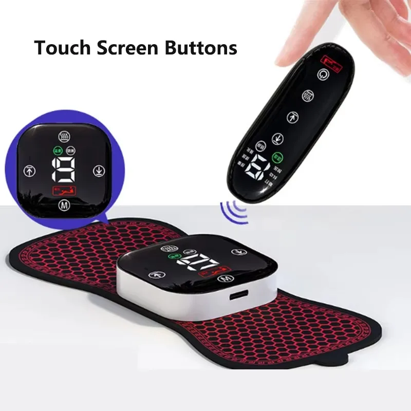Electric EMS Heated Massage Patches – Multifunctional Intelligent Full-Body Massager for Home Use