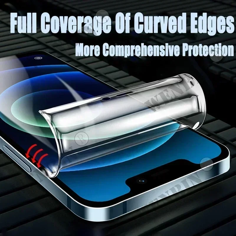 5 Piezas Película de Hidrogel para Samsung S26 S25 S24 S23 Ultra Plus S25 FE Protector de Pantalla de Cobertura Completa para Samsung A56 A55 A36 A35 A26 A16 3