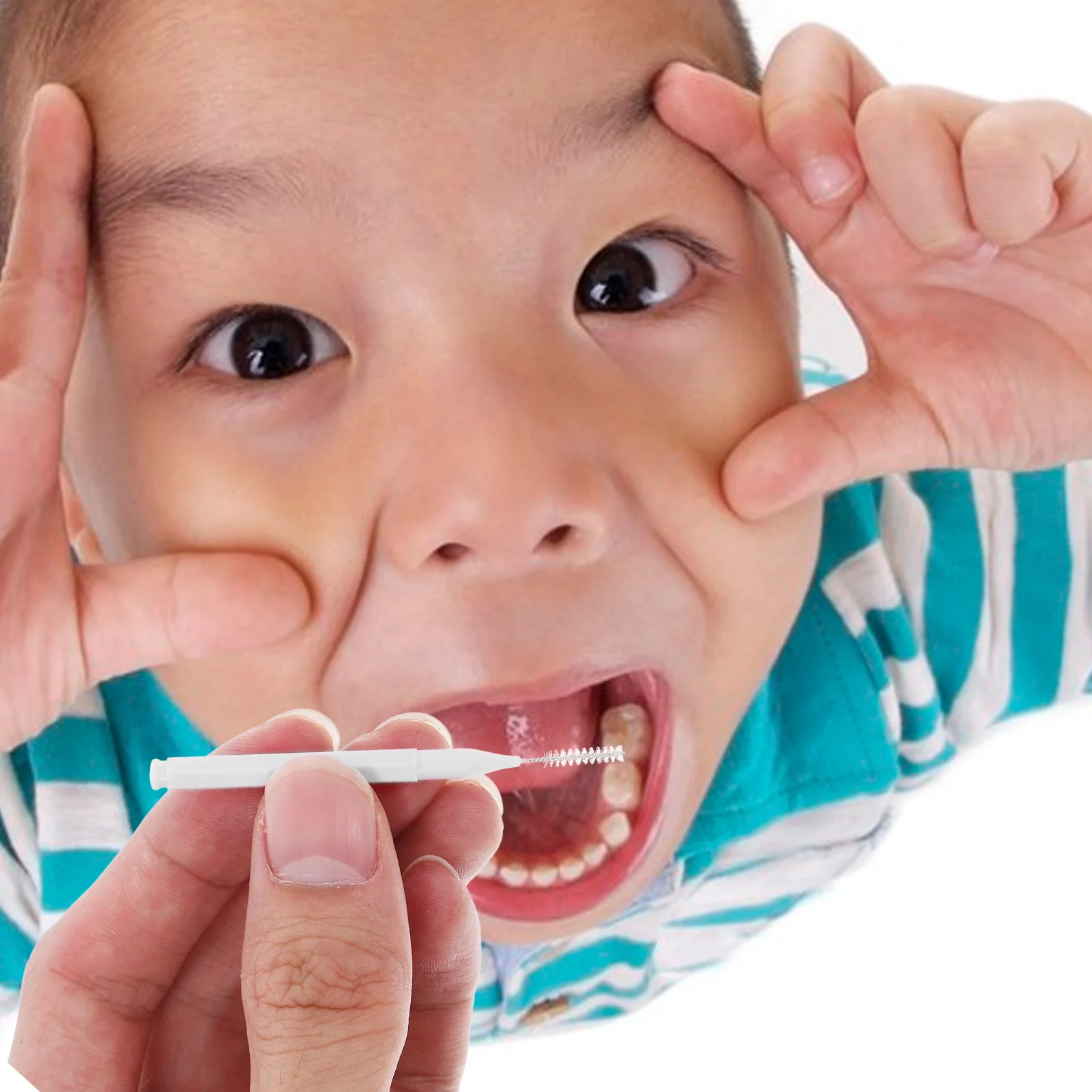 30 قطعة فرشاة بين الأسنان لأقواس الفجوات المحمولة فرشاة الأسنان الصغيرة أدوات تنظيف الفم فرشاة أسنان مريحة للسفر #1