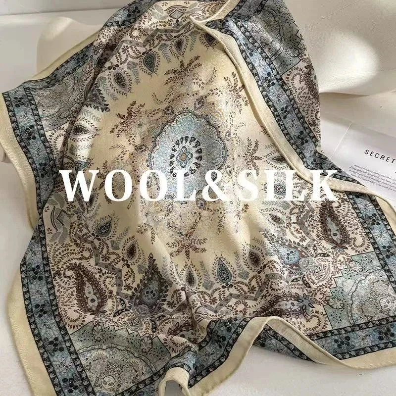 70% шерсть, 30% шелковые шарфы – обзор и цена Wool Scarf Men