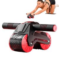 Abdominal Ab Roller Automatic Rebound Abs Wheel Roller Muscles Fitness Wheel Training Slimming Fitness Abs Bodybuilding Roller