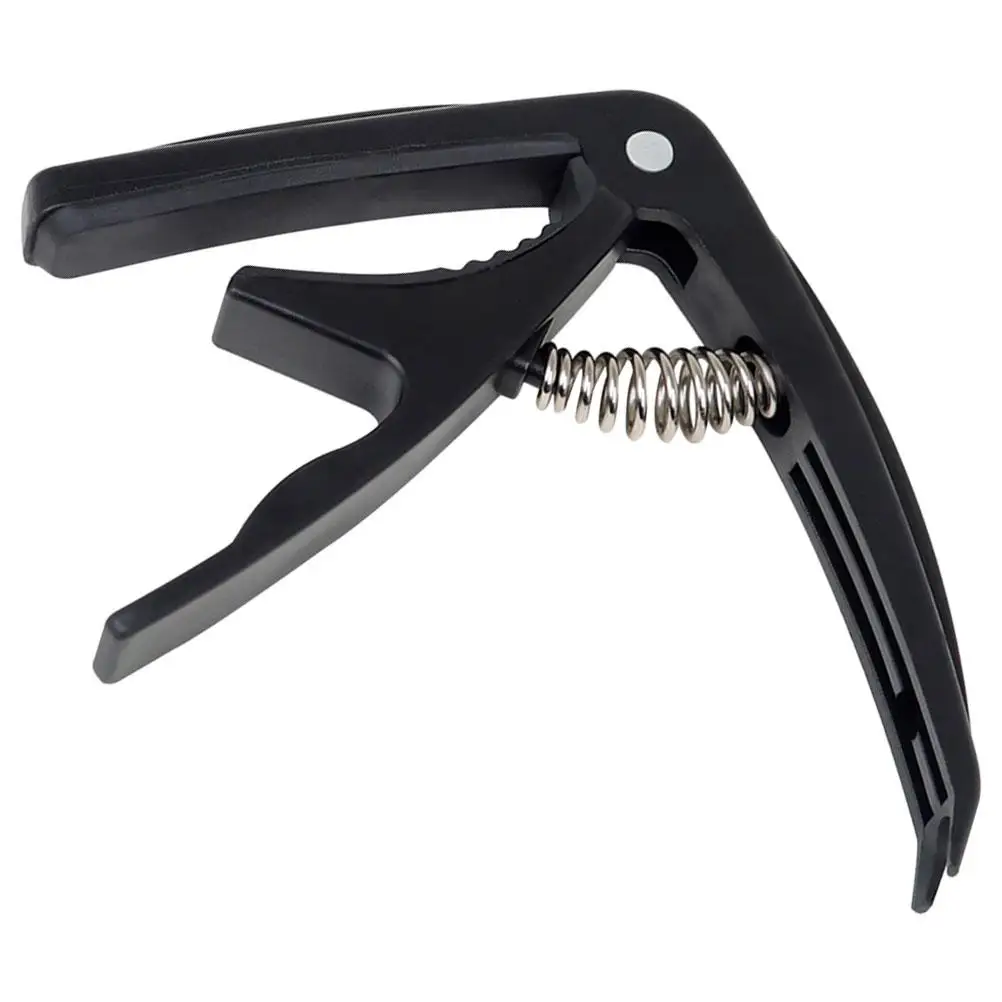 

Guitar Capo Acoustic Electric Classical Metal ABS Adjustable Tension Smooth Clamping One Hand Operation Decorative Suitable Folk