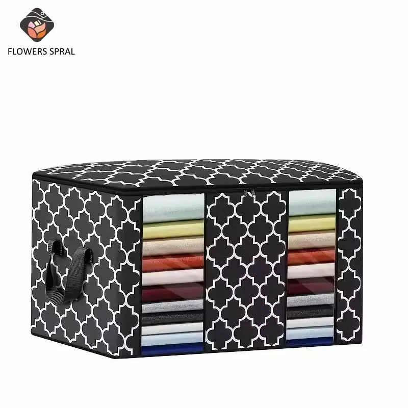 PVC Visual Window Storage Bag | Moisture and Dust Resistant, Wardrobe/Moving Clothing Quilt Sorting, Large Capacity Storage Bag