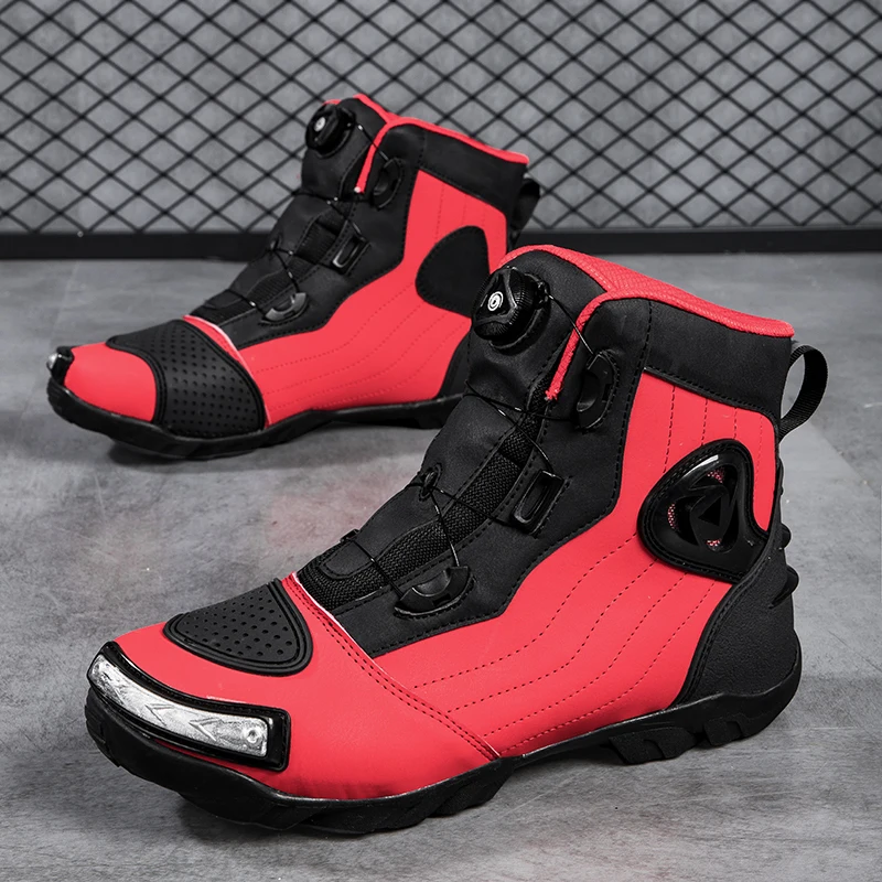 

Motorcycle protective boots off-road riding boots men's four season fashion anti fall wear-resistant cycling equipment traveling