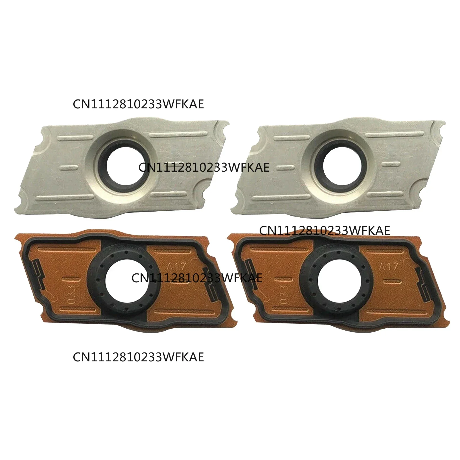 4pcs Fuel Injector Sealing Plate 03L103113 For A3 Hatchback (8P1) (05.2003 - 08.2012) For A3 Sportback (8PA) (09.2004 - 03.2013)