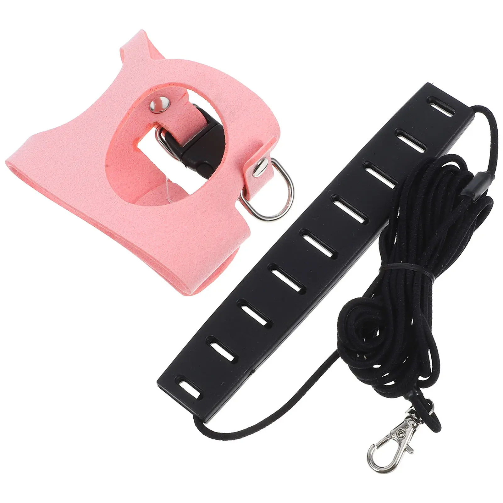 1Set Small Animal Anti-Bite Harness Vest Traction Rope Adjustable Leash Rabbit Hamster Rat Squirrel Breathable Walking Control