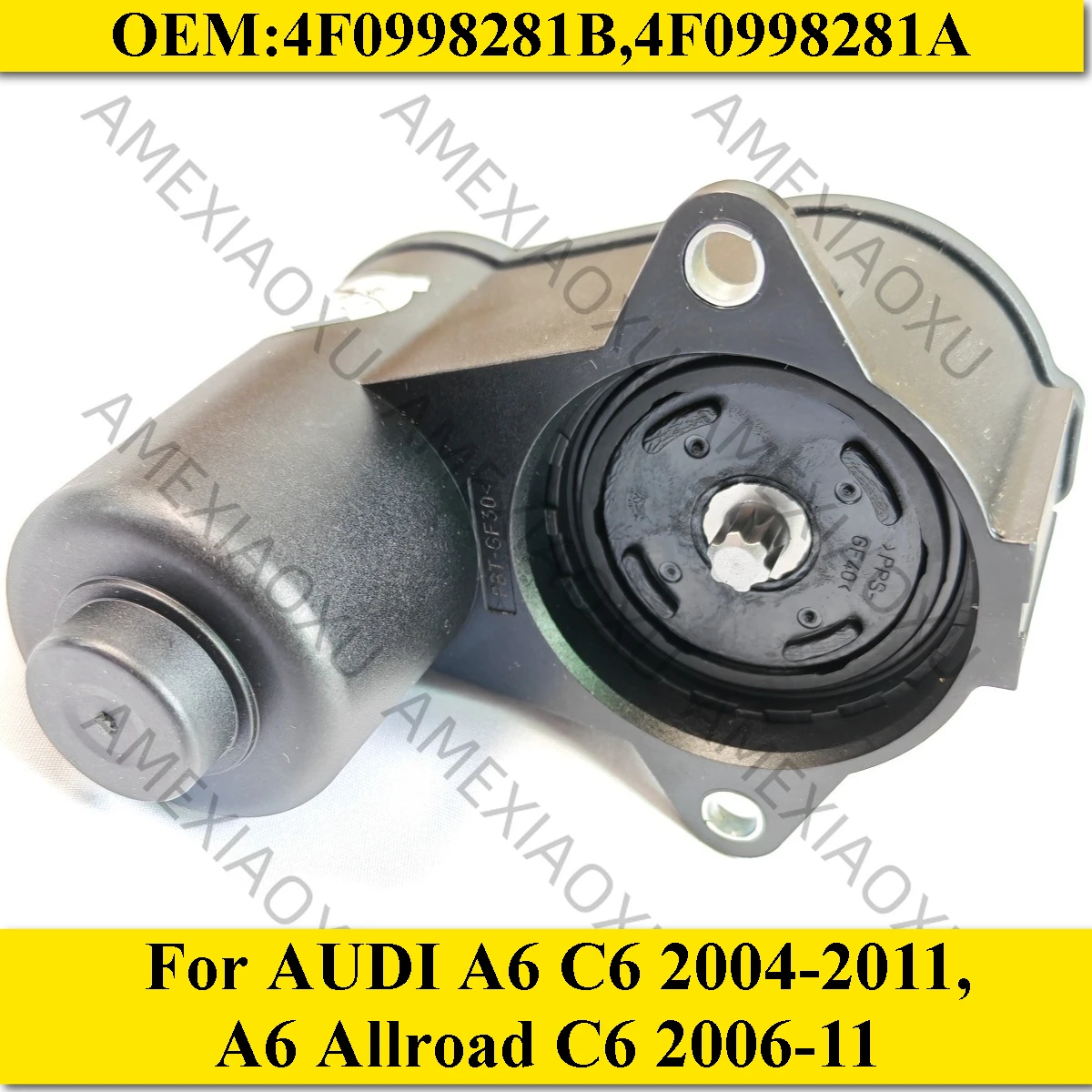 

12-Torx Rear Electric Parking Brake Actuator Motor 4F0998281B,4F0998281A For AUDI A6 C6 2004-2011,A6 Allroad C6 2006-11
