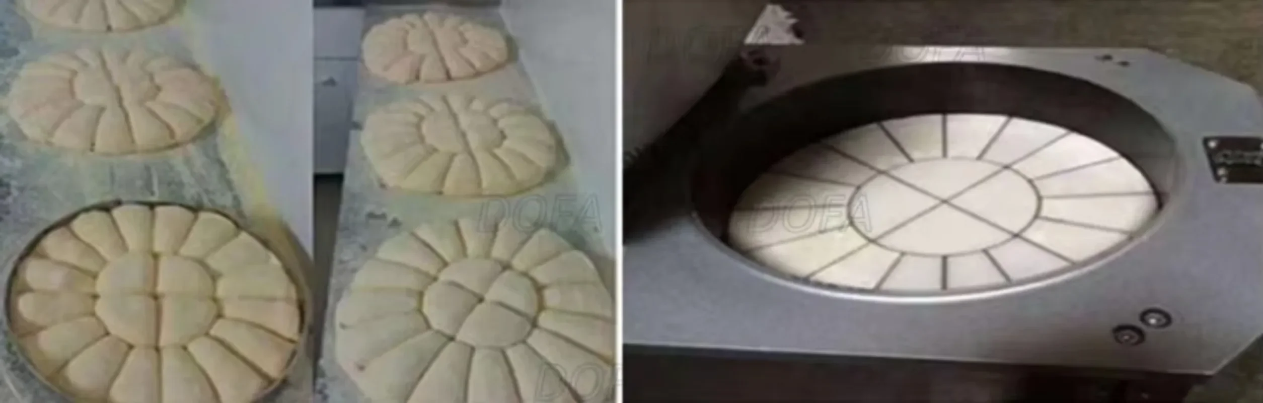 Bakery factory use 20 PCS Hydraulic Dough Divider Dough Press Machine