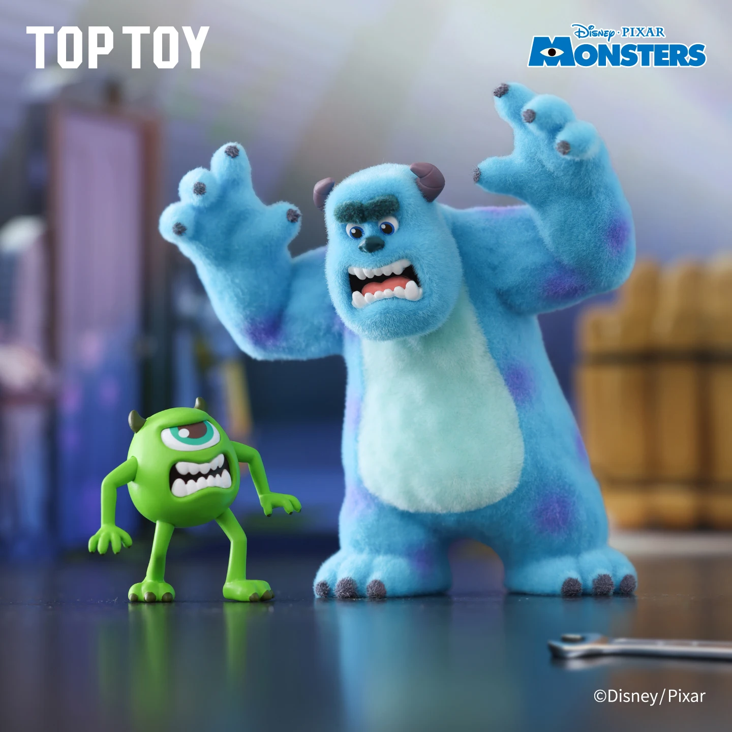 

Disney TOPTOY Monster Energy Company Working Diary Series Figurine Blind Box Funny Desktop Decoration Trendy Collectible Toy