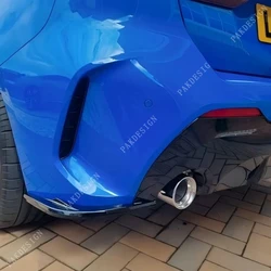 2PCS for Bmw 1 Series Rear Bumper Lip Splitters Body Kit Tuning F40 M-PACK & M135i 2019-2024  Auto Protective Parts Accessories
