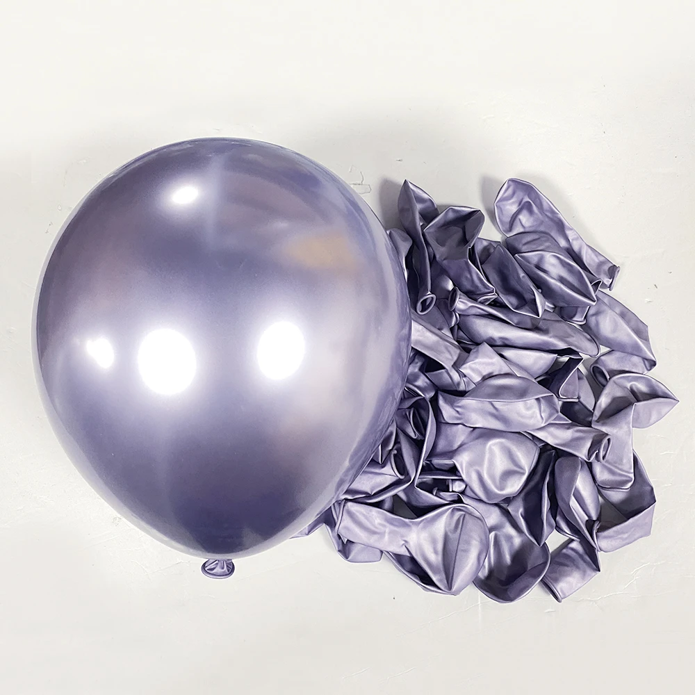 20 Stück 12/10/5 Zoll lila Latexballons Geburtstagsfeier Boho lila Ballons Hochzeit Babyparty Dekoration Lieferungen