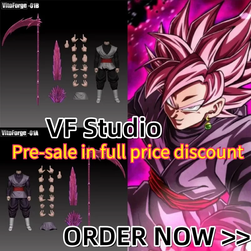 

Pre-order VitoForge - The Scythe Lord Dragon Ball Black Goku Zamas Super Saiyan Anime Model Toys Action Doll Collection Gifts