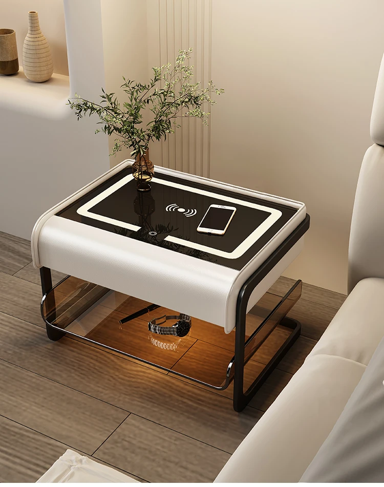 Smart bedside table modern simplicity