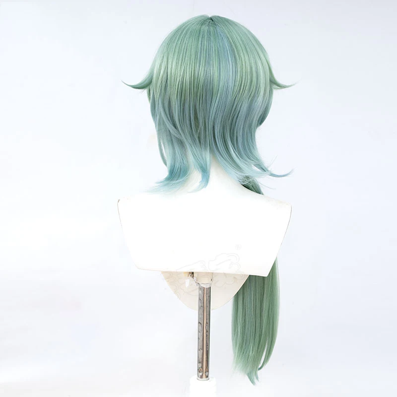 Honkai Star Rail Anaxa Cosplay Pruik Lichtgroen Lang Haar Anaxagoras Grove van Epiphany Amforeus Halloween voor Vrouwen Mannen Carnaval