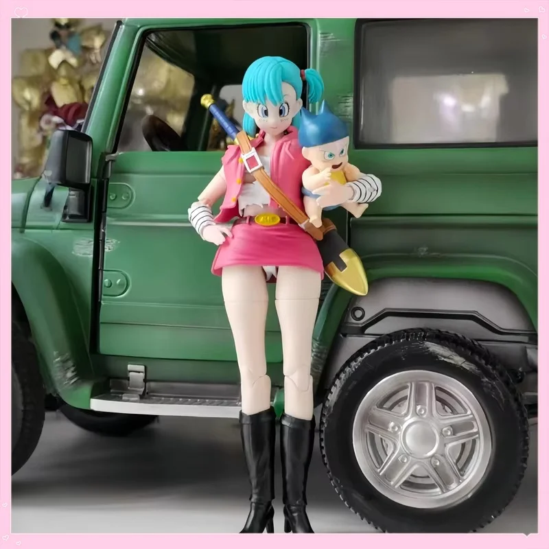 

In Stock Genuine Hit Toys Dragon Ball Rebel Girl 1/12 Shf Hell Phantom Nika Bulma Vengeance Angel Luna Android 18 Action Figure