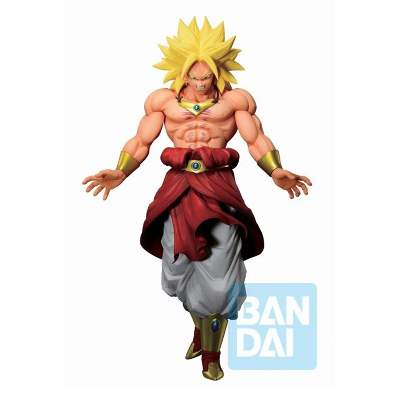 Original Dragon Ball Second Coming Ichibansho Super Saiyan Broly  (Back To The Film) Prize C In Stock Action Figures Model